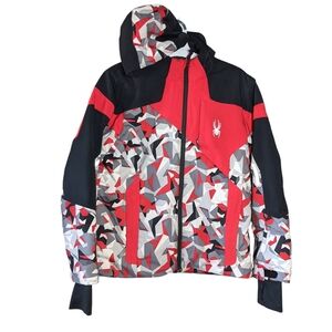 Spyder Boys Insulated Ski Jacket Size 14